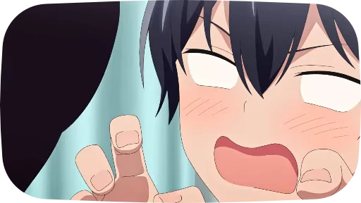 🍓 Стикер «Haite Kudasai Takamine san» для Telegram