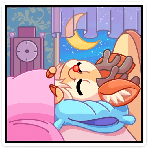 😴 Стикер «Хаку» для Telegram