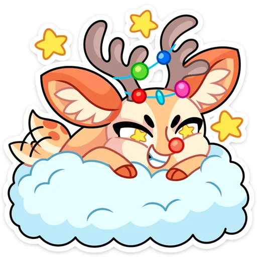 🦌 Стикер «Хаку» для Telegram