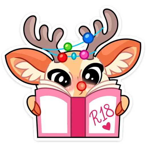 📖 Стикер «Хаку» для Telegram