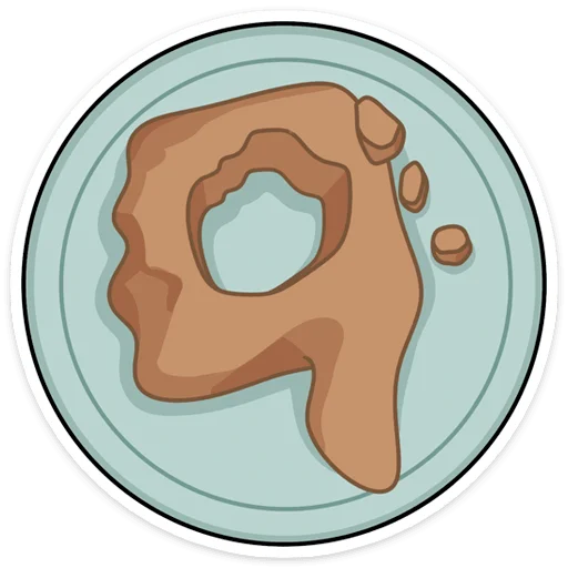 👎 Стикер «Хаку» для Telegram