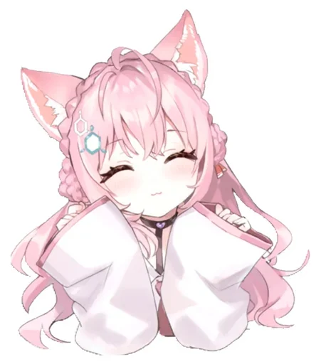 😍 Стикер «Hakui Koyori hololive» для Telegram