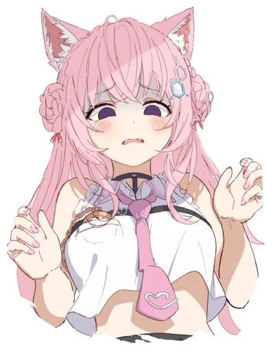 😍 Стикер «Hakui Koyori hololive» для Telegram