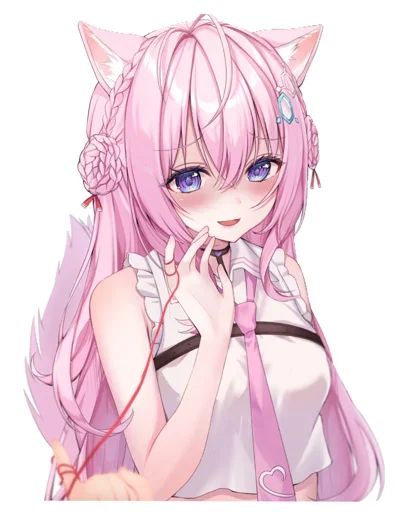 😍 Стикер «Hakui Koyori hololive» для Telegram
