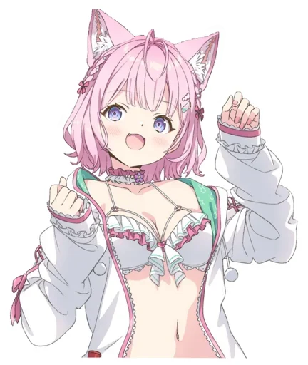 😍 Стикер «Hakui Koyori hololive» для Telegram