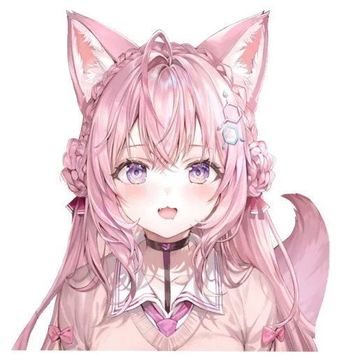 😍 Стикер «Hakui Koyori hololive» для Telegram