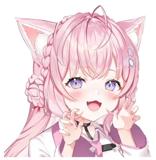 😍 Стикер «Hakui Koyori hololive» для Telegram