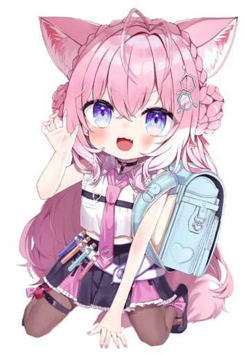 😍 Стикер «Hakui Koyori hololive» для Telegram