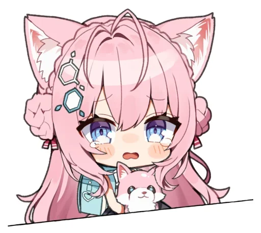 😍 Стикер «Hakui Koyori hololive» для Telegram