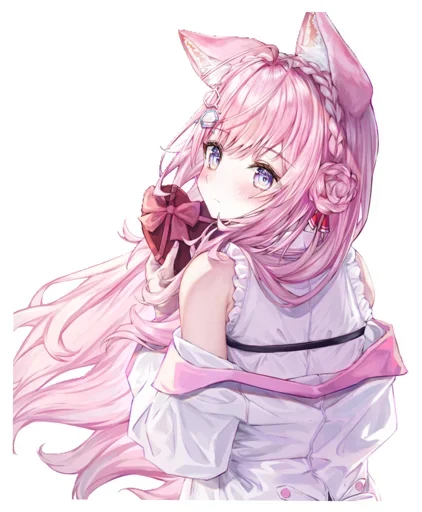 😍 Стикер «Hakui Koyori hololive» для Telegram