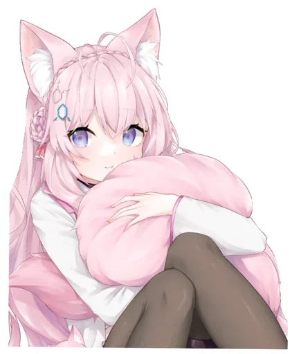 😍 Стикер «Hakui Koyori hololive» для Telegram