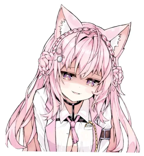 😍 Стикер «Hakui Koyori hololive» для Telegram
