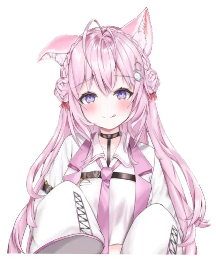 😍 Стикер «Hakui Koyori hololive» для Telegram