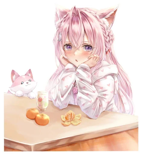 😍 Стикер «Hakui Koyori hololive» для Telegram