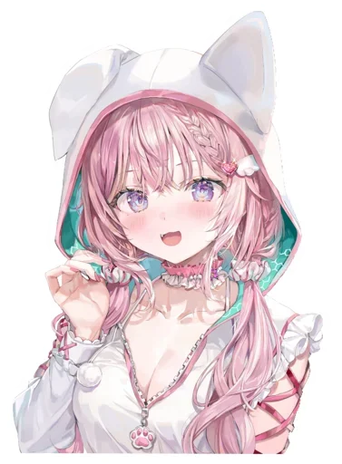 😍 Стикер «Hakui Koyori hololive» для Telegram