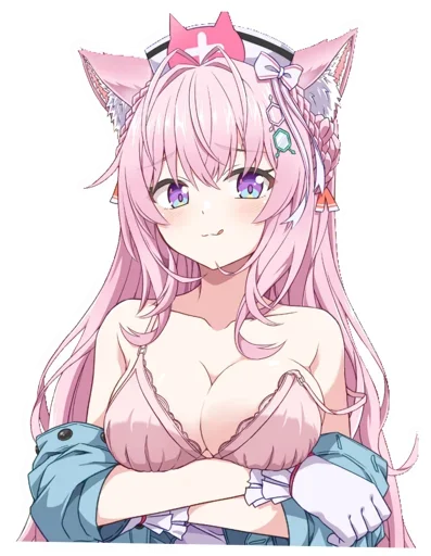 😍 Стикер «Hakui Koyori hololive» для Telegram