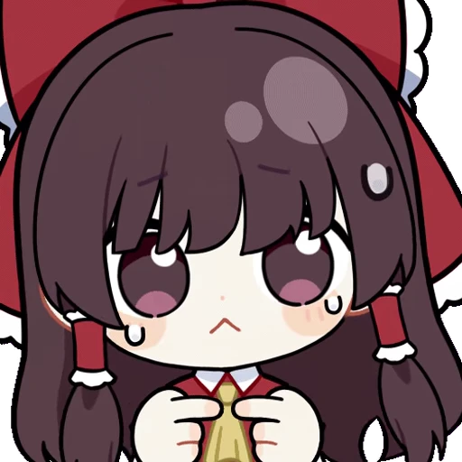 😅 Стикер «Hakurei Reimu» для Telegram