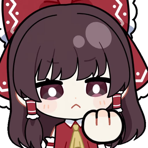 🖕 Стикер «Hakurei Reimu» для Telegram