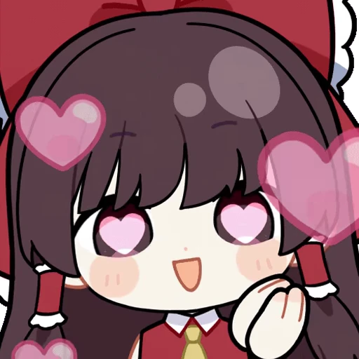 😍 Стикер «Hakurei Reimu» для Telegram