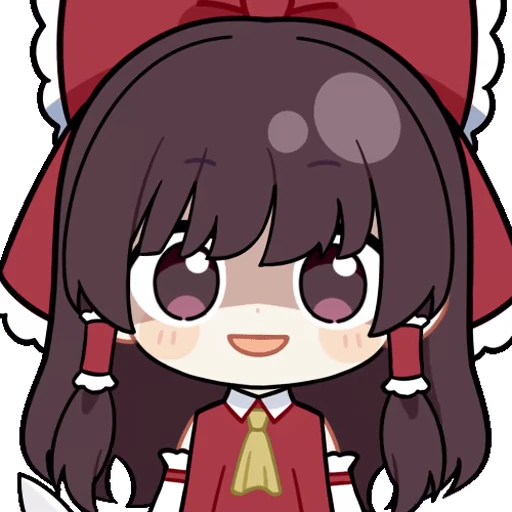😈 Стикер «Hakurei Reimu» для Telegram