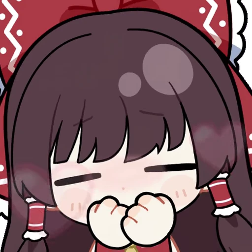 Стикерпак Hakurei Reimu для Telegram