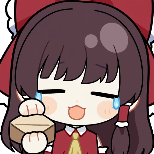 🤑 Стикер «Hakurei Reimu» для Telegram