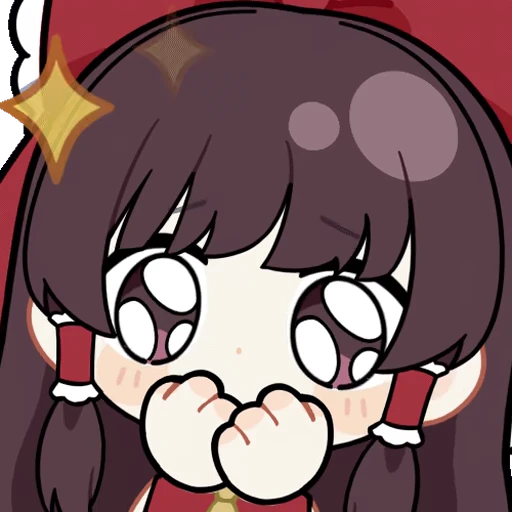 🥹 Стикер «Hakurei Reimu» для Telegram