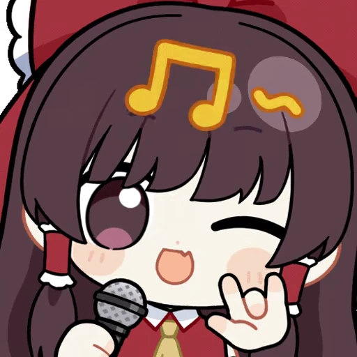 🤟 Стикер «Hakurei Reimu» для Telegram