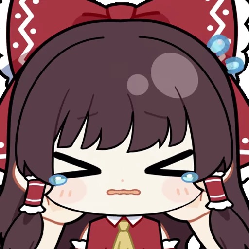 🤗 Стикер «Hakurei Reimu» для Telegram