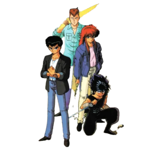 🛑 Стикер «Yu Yu Hakusho» для Telegram