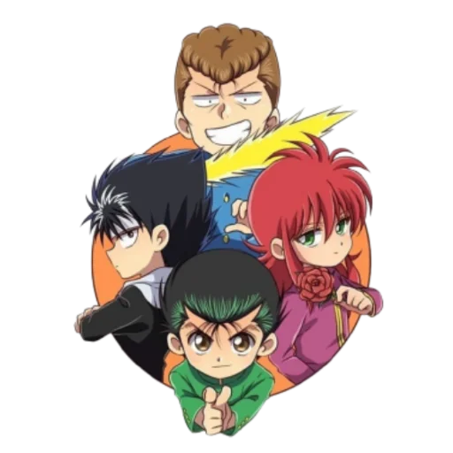 🛑 Стикер «Yu Yu Hakusho» для Telegram