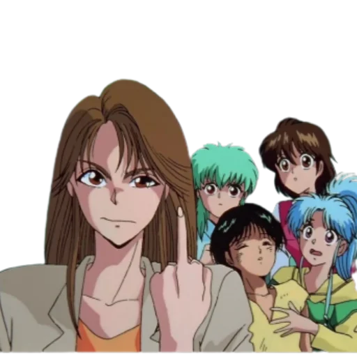 🛑 Стикер «Yu Yu Hakusho» для Telegram