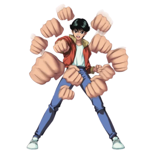 🛑 Стикер «Yu Yu Hakusho» для Telegram