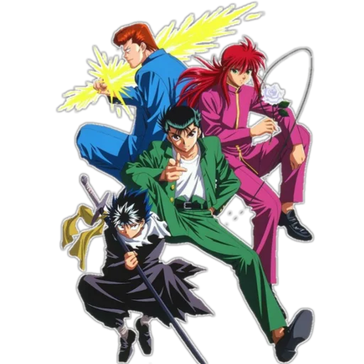 🛑 Стикер «Yu Yu Hakusho» для Telegram