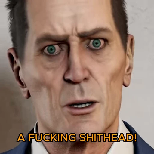 🤬 Стикер «Half Life Sticker» для Telegram