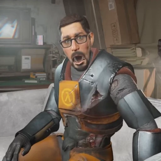 😯 Стикер «Half Life Sticker» для Telegram