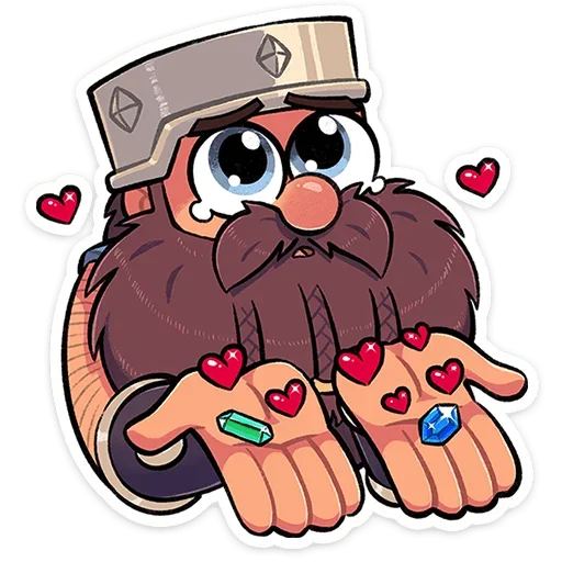 🥰 Стикер «Халмар» для Telegram