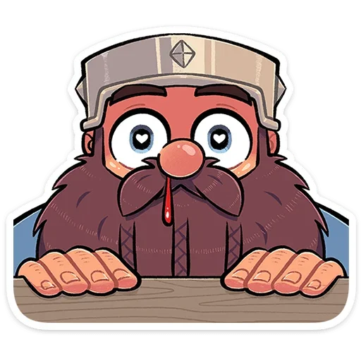 😍 Стикер «Халмар» для Telegram