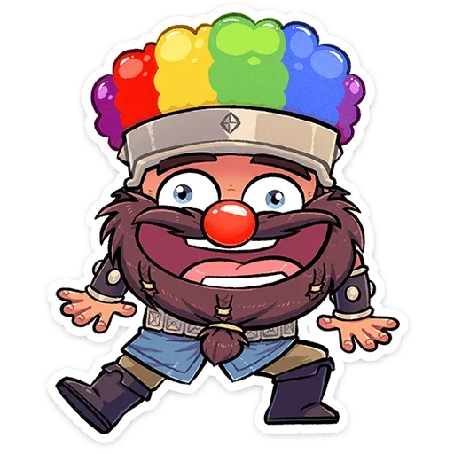 🤡 Стикер «Халмар» для Telegram