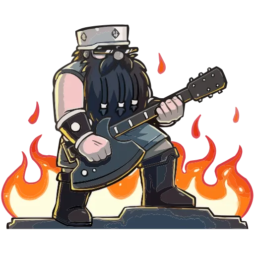 🎸 Эмодзи «Халмар» для Telegram
