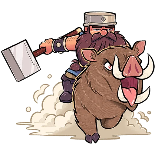 🐗 Стикер «Халмар Без Текста» для Telegram