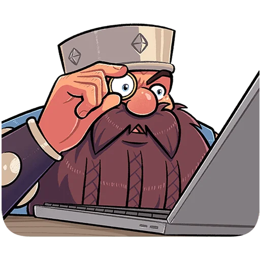 👨‍💻 Стикер «Халмар Без Текста» для Telegram