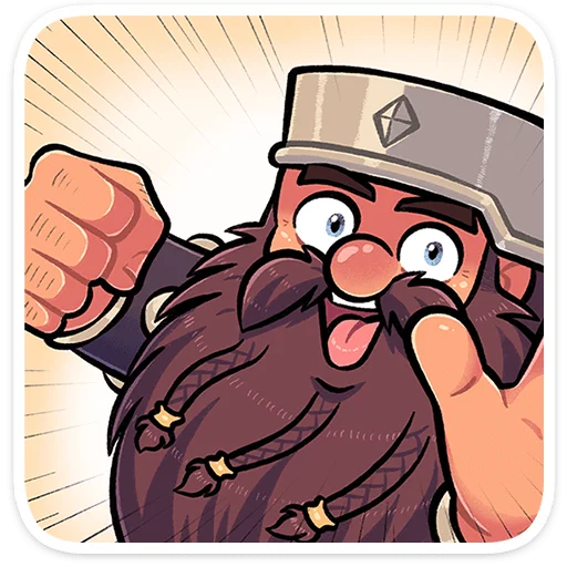 👊 Стикер «Халгмар» для Telegram