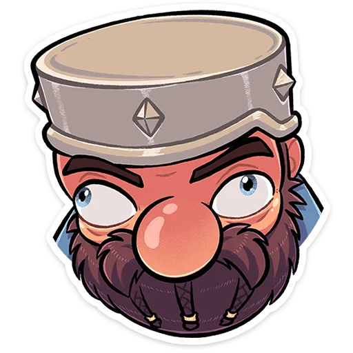 ⭐ Стикер «Халгмар» для Telegram