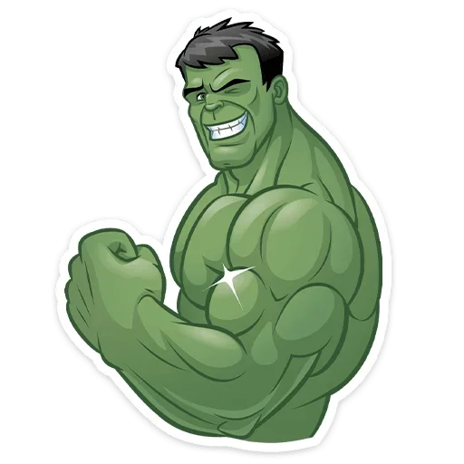 💪 Стикер «Халк» для Telegram