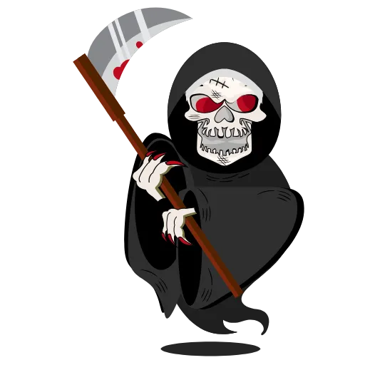 Стикер 25 Halloween emoji
