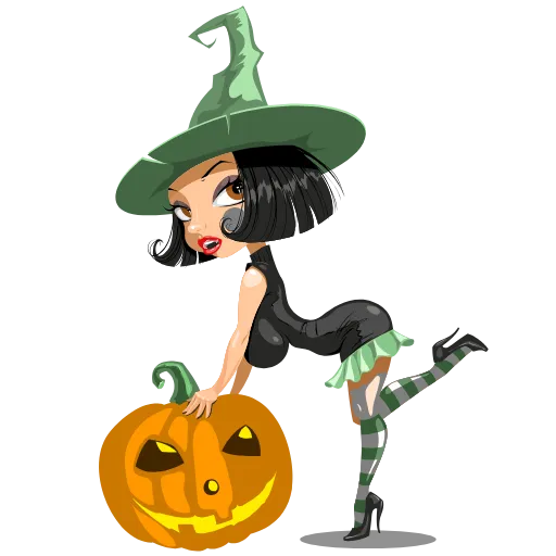 Стикер 15 Halloween emoji
