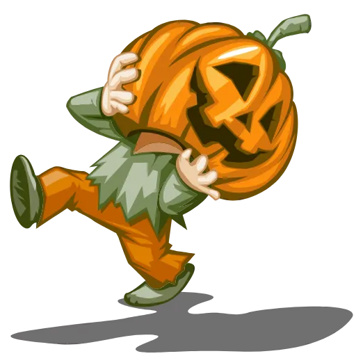 Стикер 4 Halloween emoji