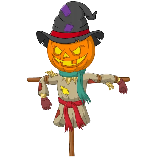 Стикер 42 Halloween emoji