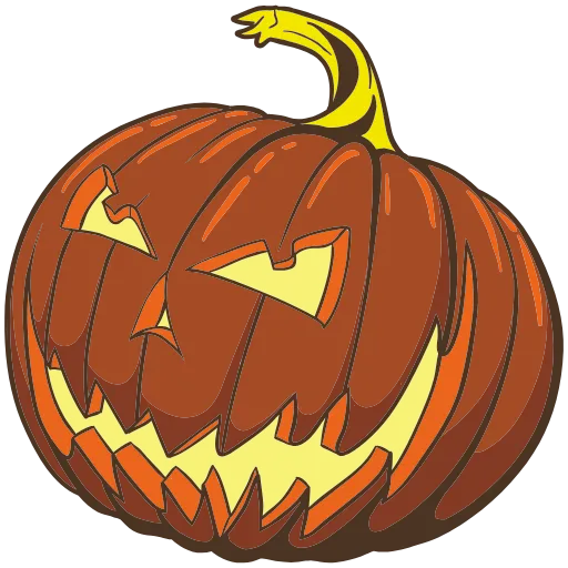 Стикер 30 Halloween emoji